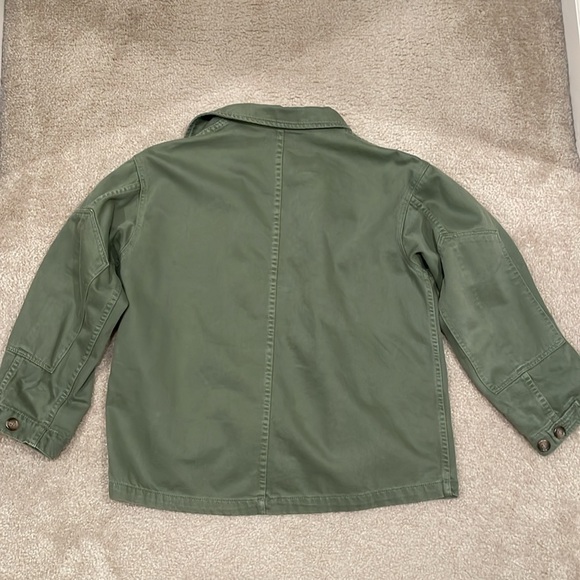 Zara trf women jacket green size s/m - Picture 8 of 9